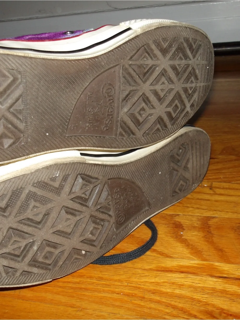 Joe Fresh Goods Converse Multi-Color Graphic High Top Sneakers - Picture 4 of 4